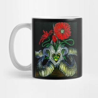 Red Daisy Mug